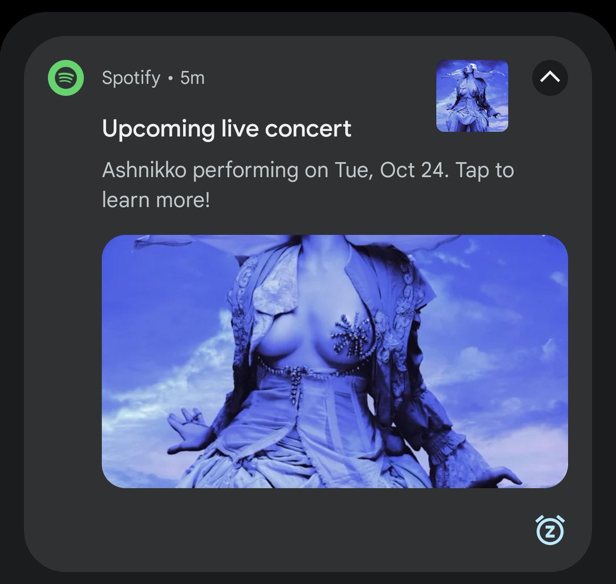 Oh thanks for the heads up Spotify...good thing I already bought tickets. 🔥