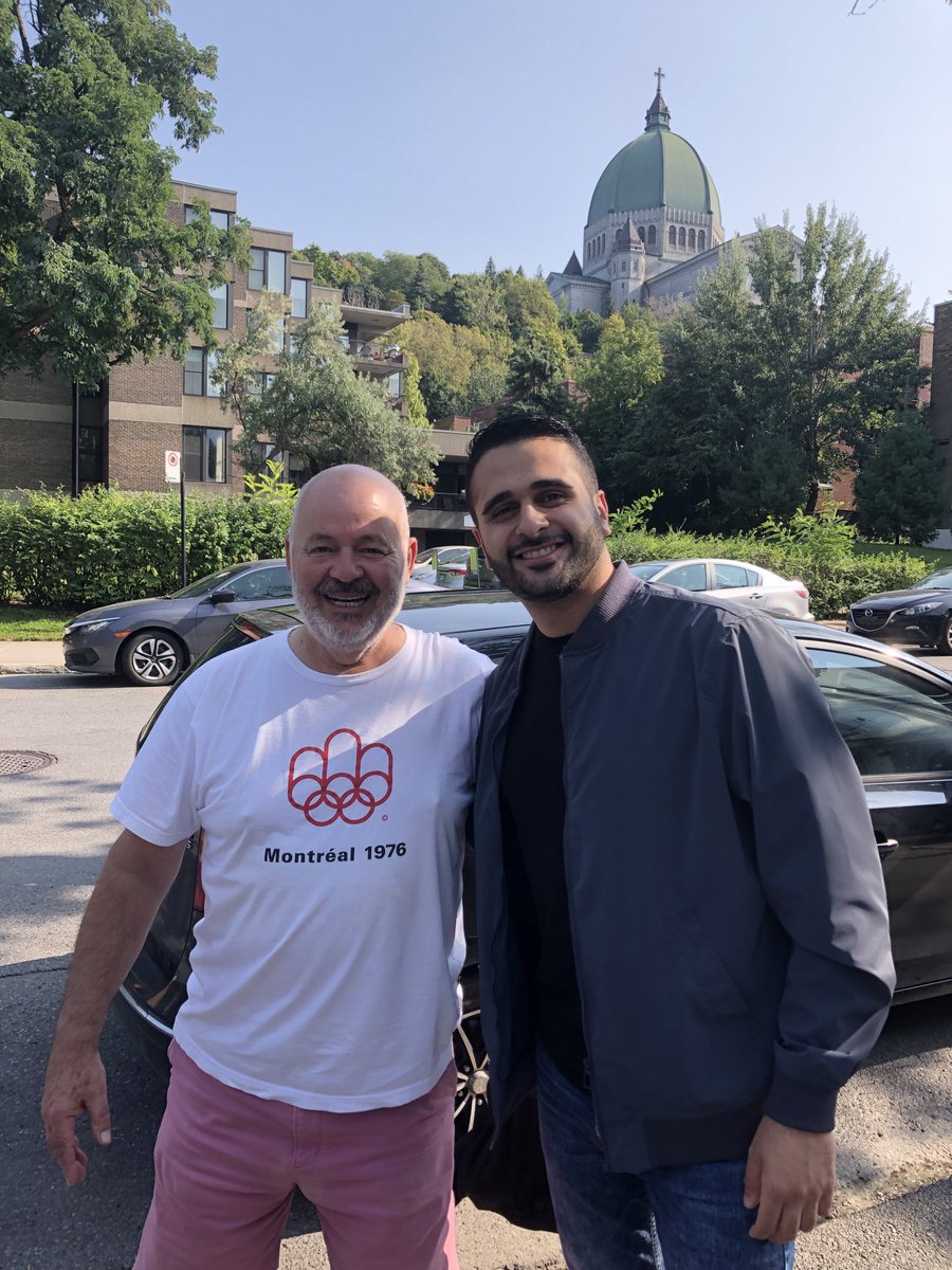 Ravi de rencontrer ⁦<a href="/hassinhadi/">Hadi Hassin</a>⁩ ⁦<a href="/TVAreseau/">TVA</a>⁩ So cool to meet Hadi Hassin…bonne chance à TVA!!