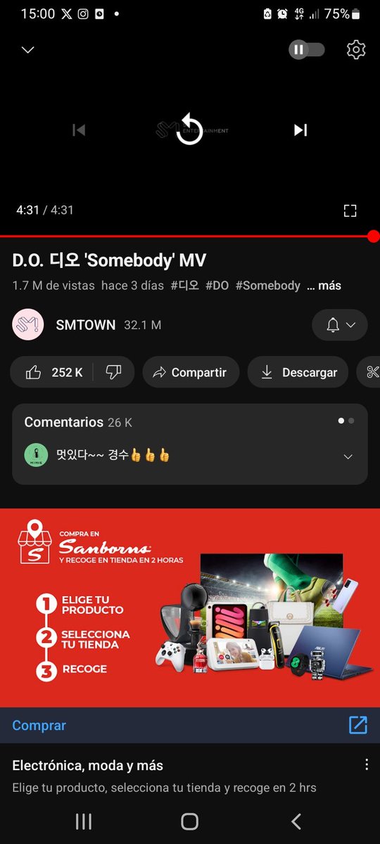 hansolnini's tweet photo. @soo12kji @weareoneEXO Amo lost 💕
#SomebodyMVOutNow #KYUNGSOO @weareoneEXO https://t.co/3kYr2hGZs7