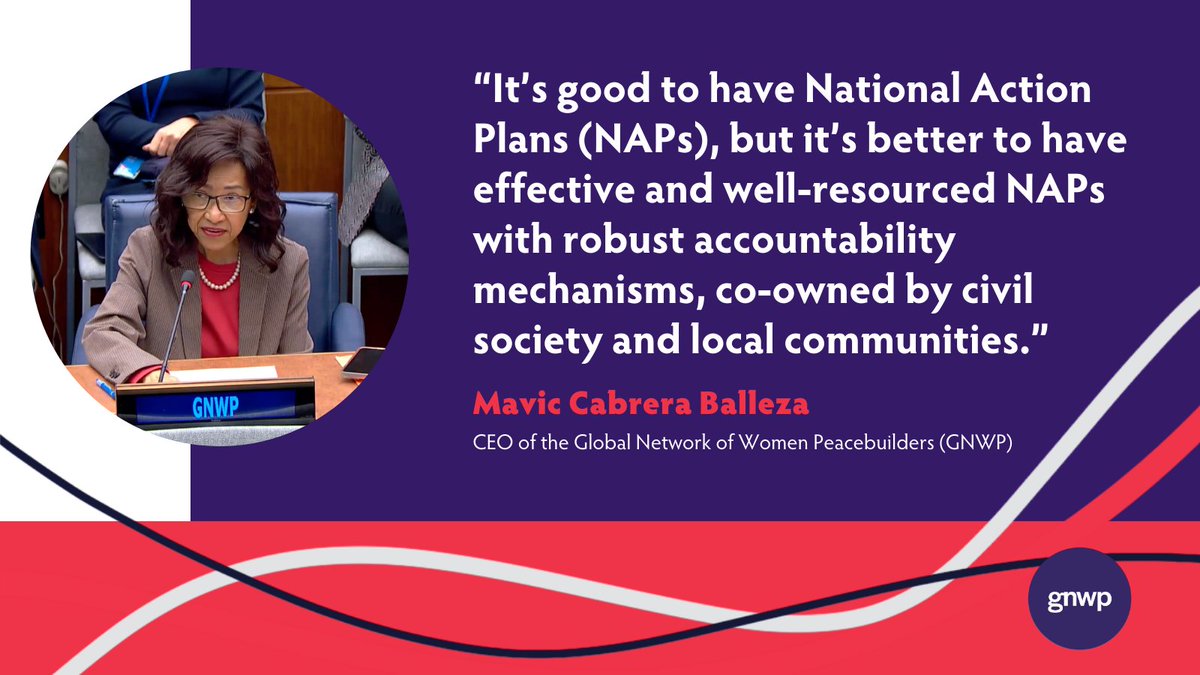 Global Network of Women Peacebuilders (GNWP) tweet media