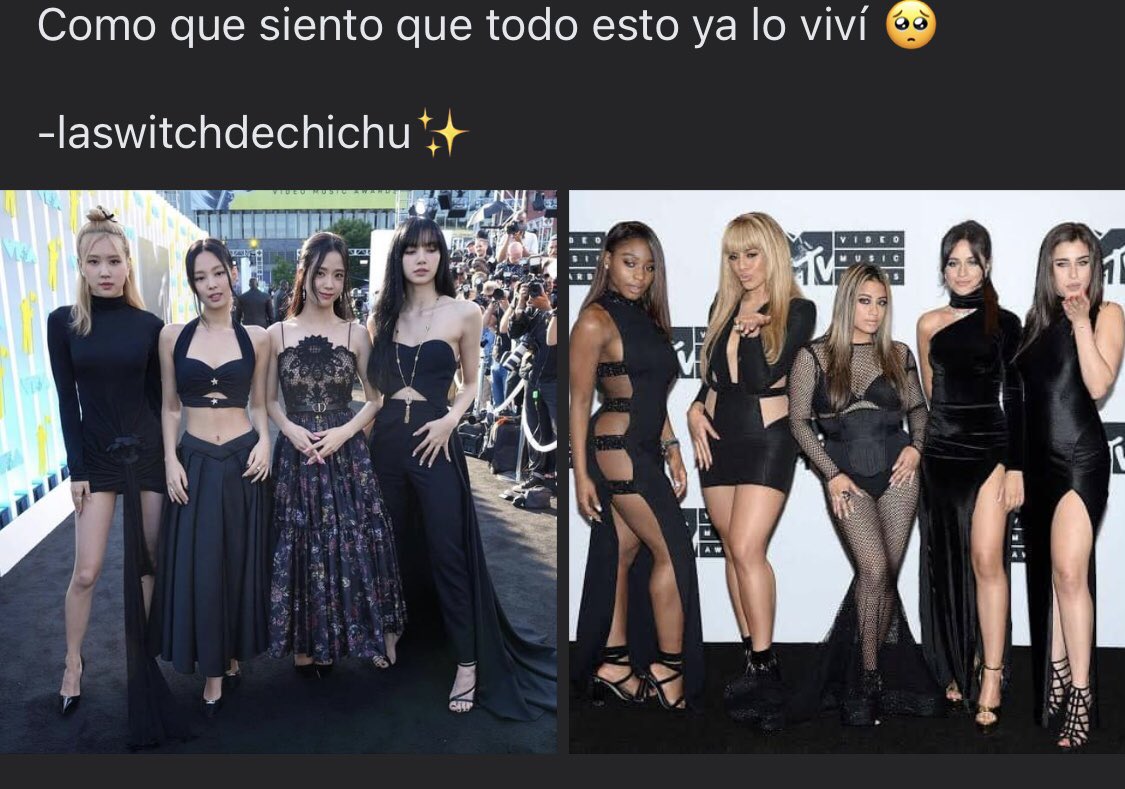 MJ12Guillen's tweet photo. Yo así ya no juego 😔 
#BLACKPINK #FifthHarmony https://t.co/EwLumGD7Cp