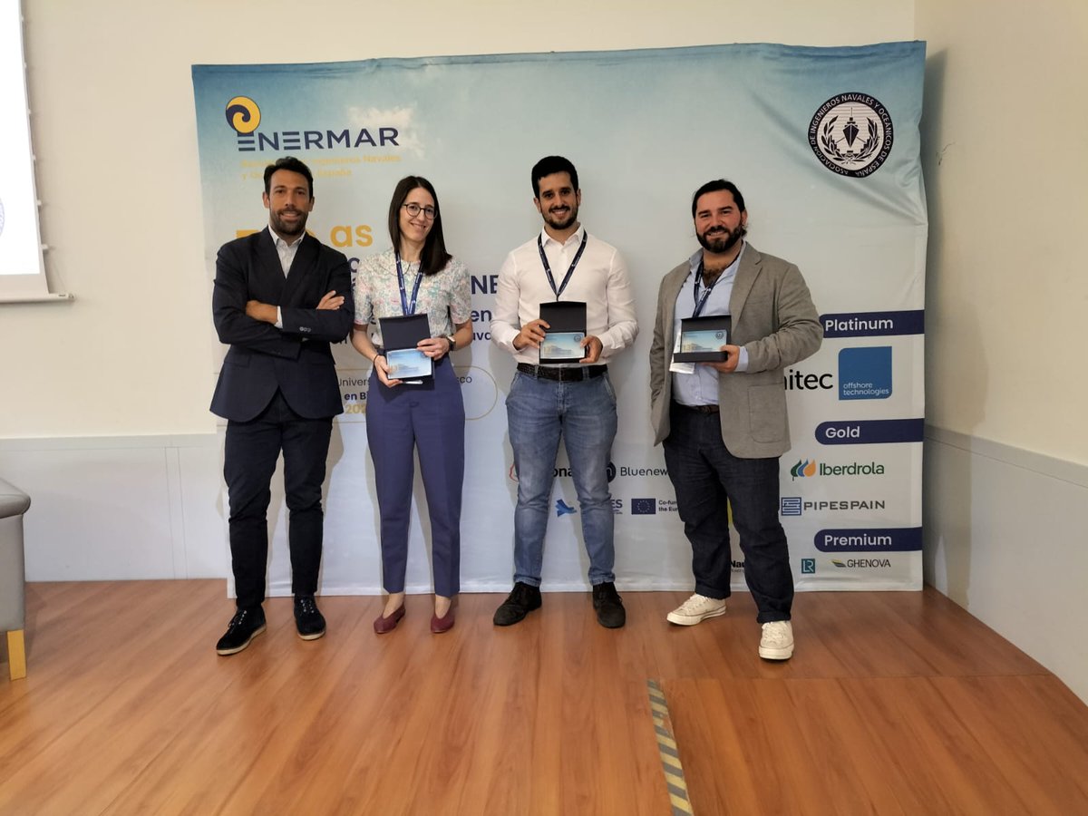 ingnaval's tweet photo. 🌊 🌬 13as Jornadas Técnicas Enermar
Tercer Panel dedicado a Retos logísticos de la eólica marina
Moderado por Cecilio Barahona, han participado @Siport21, @IHCantabria y BASE Solutions
¡Muchas gracias a todos por vuestra colaboración!
#logística #eólicamarina #eólica #offshore https://t.co/cxH9M97sbC