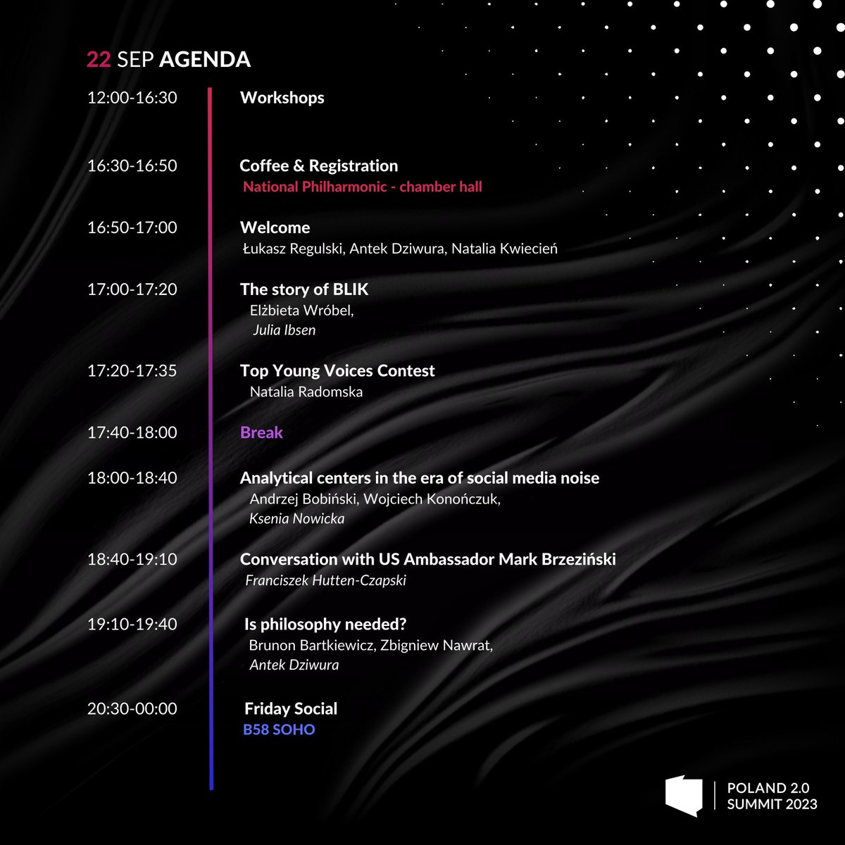 Poland 2.0 Summit tweet media