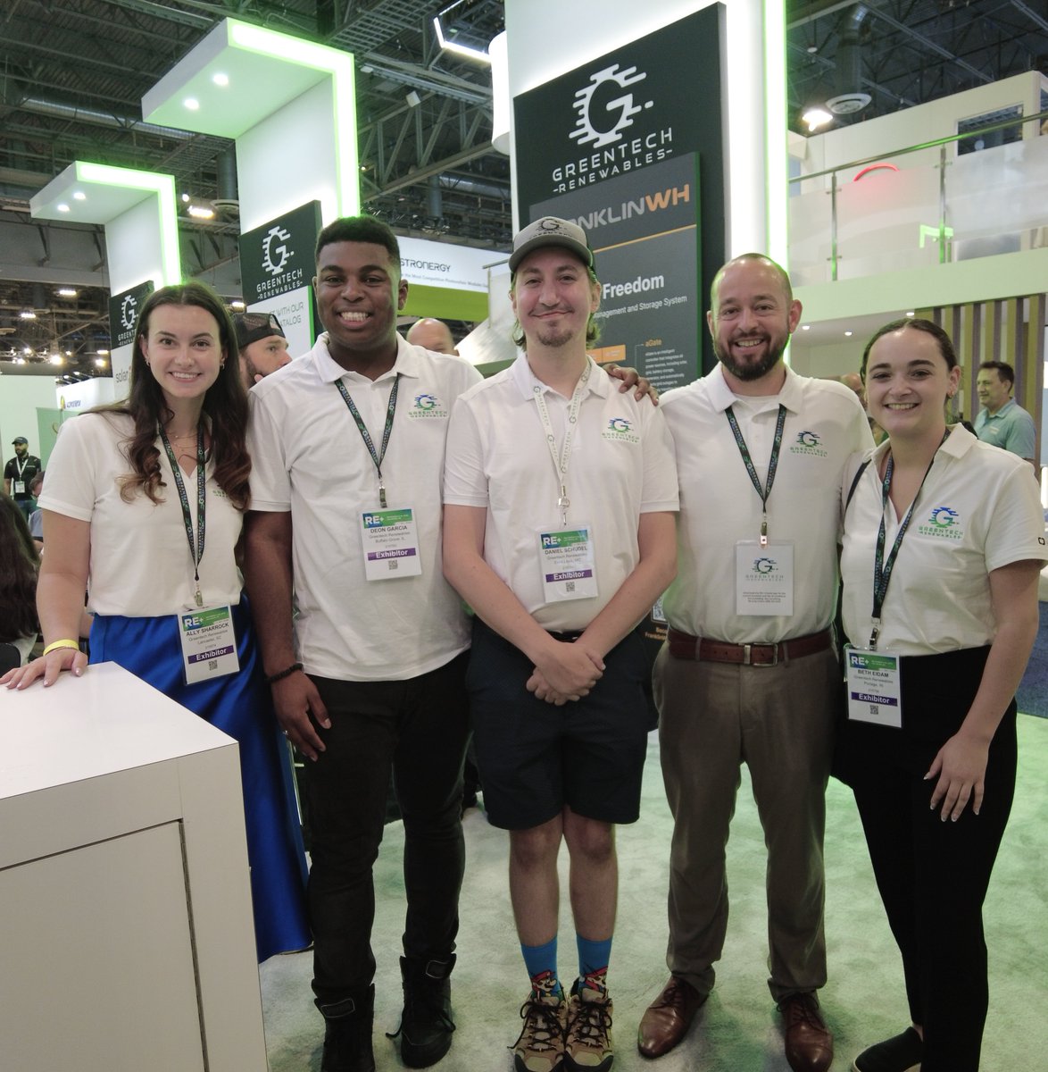 greentech_renew's tweet photo. We are still feeling the excitement from #REPlus23 last week! Thank you to everyone who made it to our booth.π€©We look forward to continuing to provide top-tier distribution and support services across the country.πͺ
#greentechrenewables #solarindustry #renewableenergy https://t.co/PtvdwoDXac