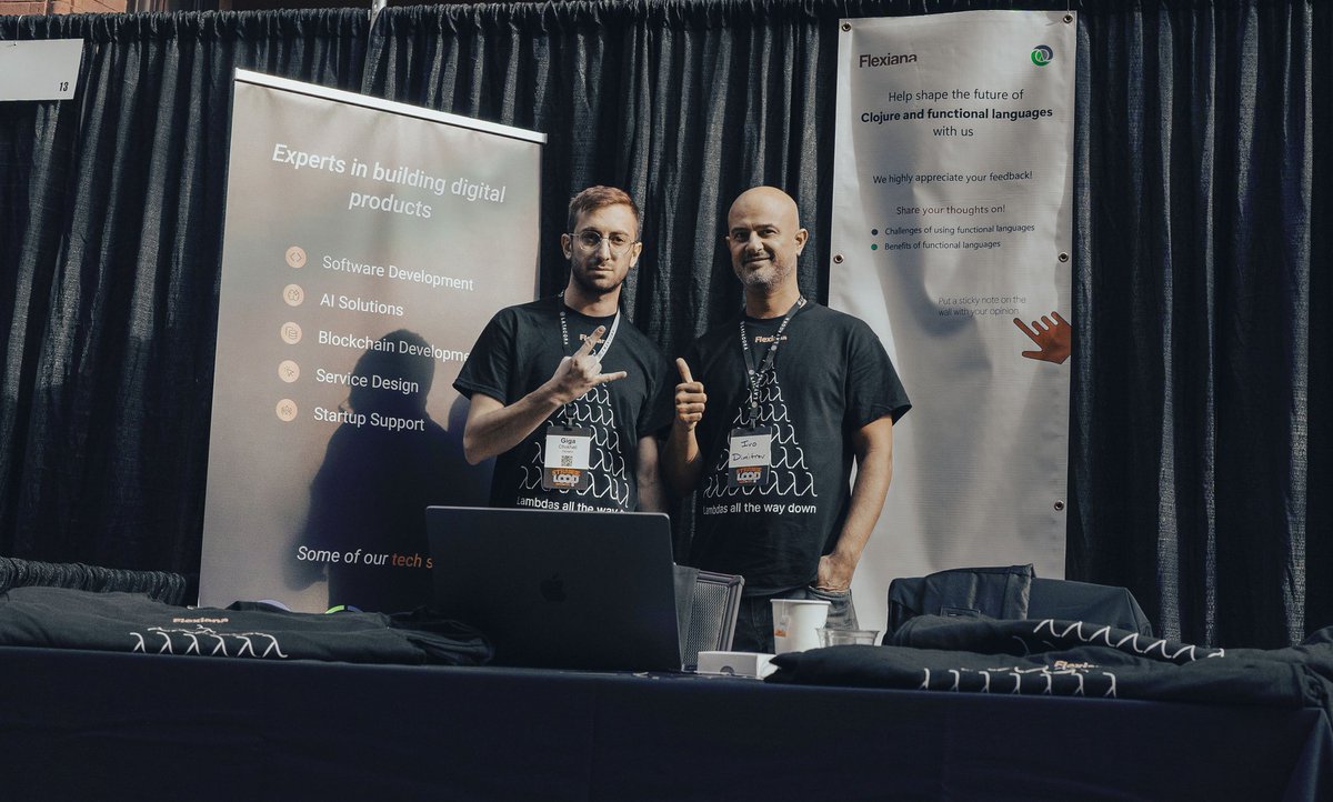 flexiana's tweet image. Let&apos;s have a talk at @strangeloop_stl 
We are booth number 14!

#strangeloop