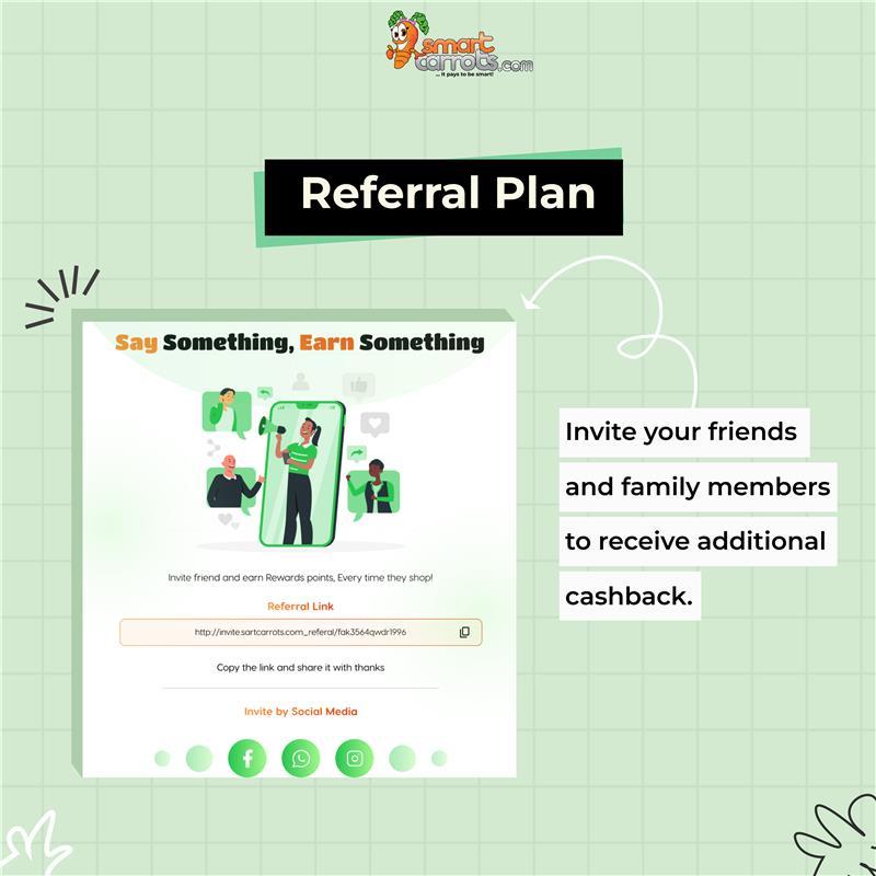 SmartCarrots1's tweet image. 🎉Discover How SmartCarrots Entices Users to Join Our Cashback Program!💰

Learn the secrets behind our success in making shopping smarter and more rewarding.🛍️✨
.
.
.
#smartcarrots #cashbackprogram #smartshopping #cashbackplatform #savings #subscription #referralprogram