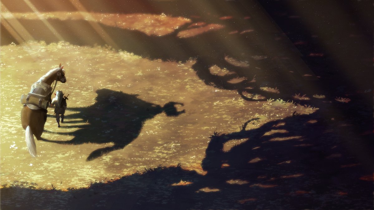 Had the opportunity to illustrate Marcus Hedges's orchestration "Hyrule in half light" :)
🐺🌇⚔️
#Zelda  #TwilightPrincess