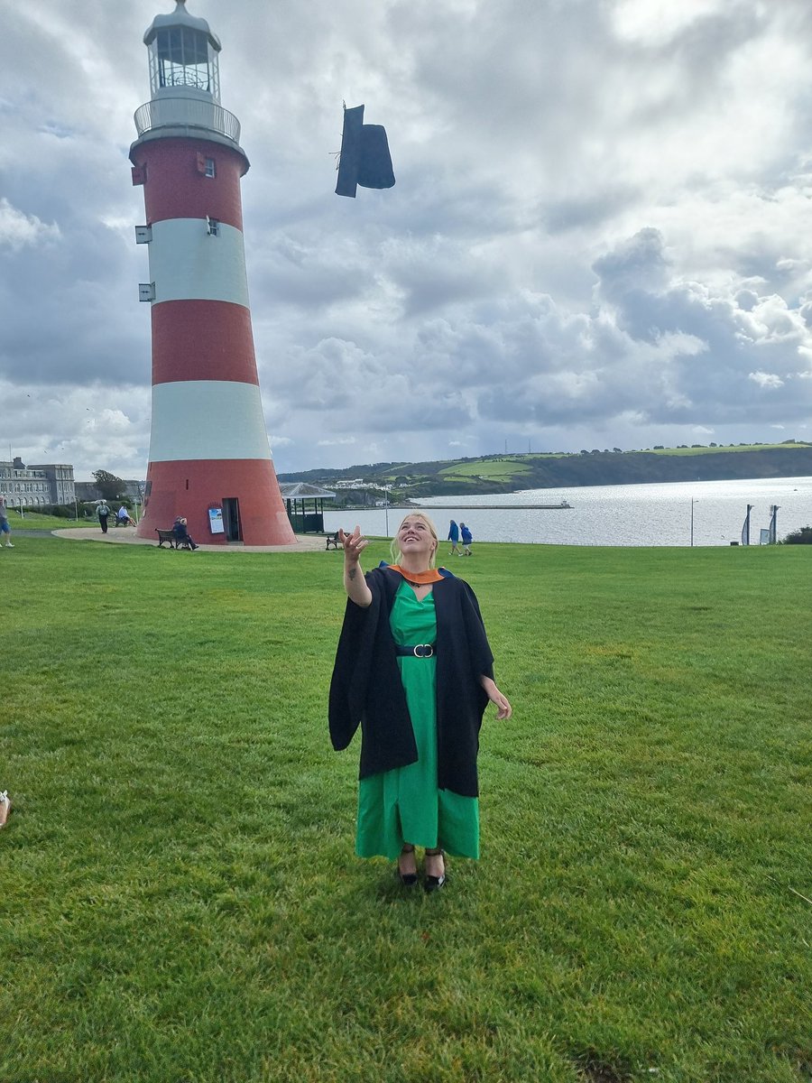 sazz_a's tweet photo. I never expected this to be in my future👩🏼‍🎓🎓 #plymgrad 

We bloody did it #punc20!😭😪

A special thought to those who weren't here with us today for various reasons, your time will come!!!💫 https://t.co/tyPZsXS7kW
