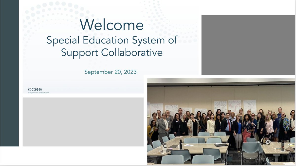 SIP_Impact_'s tweet image. Ever wondered if statewide special education TA providers met to align their work &amp;amp; prioritize coherence, transparency, &amp;amp; clarity? WE DO NOW!!!
An incredible day of collaboration! Thank you CDE, CCEE &amp;amp; SIL for bringing us together w/a student success focus. #onesystem #optimistic