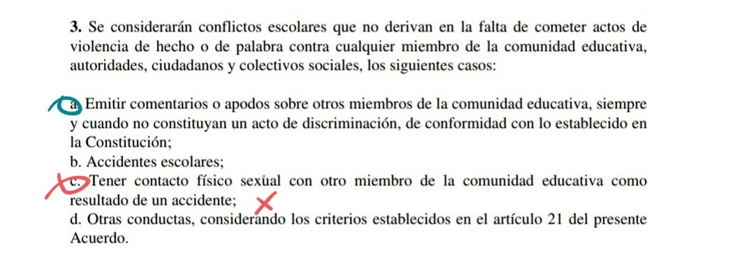sybelmartinez's tweet photo. ⭕🔴❗Ministra @mariabrownp quiero creer que esta perla (literal c) obedece a un absoluto desconocimiento y no al deseo manifiesto de reducir la violencia sexual en el sistema educativo a un "accidente". Señora ministra, esto es inaceptable, rectifique!🧵
https://t.co/RKimjcGkyi https://t.co/EzJU3zs19R