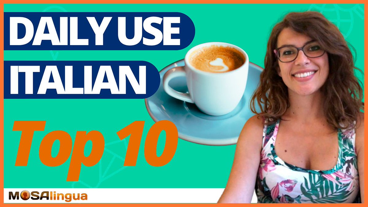 mosalingua's tweet image. Learn 10 #ItalianPhrases for everyday situations that will help you get by correctly and sound like a native. 🗣🇮🇹👉youtu.be/ig8PssIedy4 👈 #Video #ItalianLearning