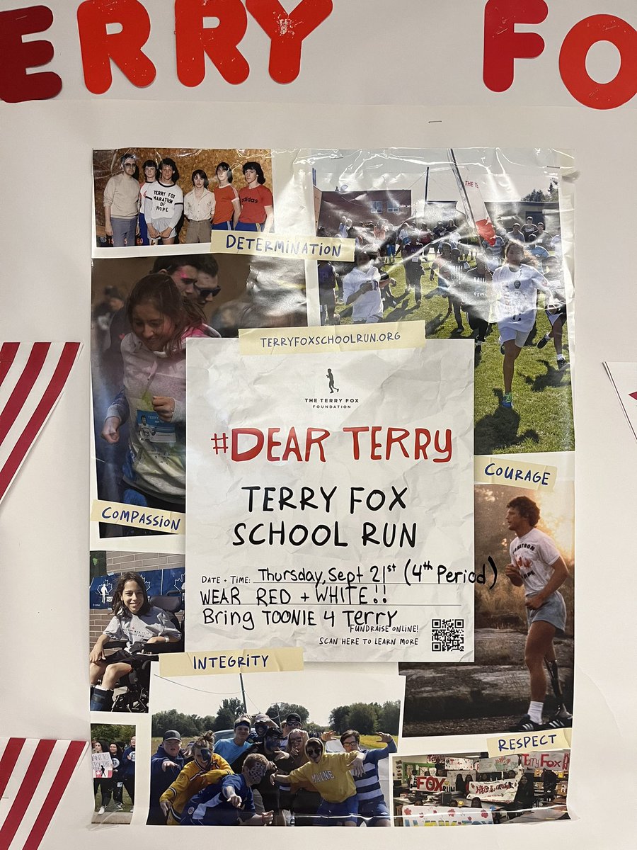 Impressive first whole school activity! We walked/ran/biked for Terry today! Great school spirit from staff and students <a href="/StaynerC/">Stayner Collegiate</a> ! <a href="/GjacobsG/">GLJacobs</a>