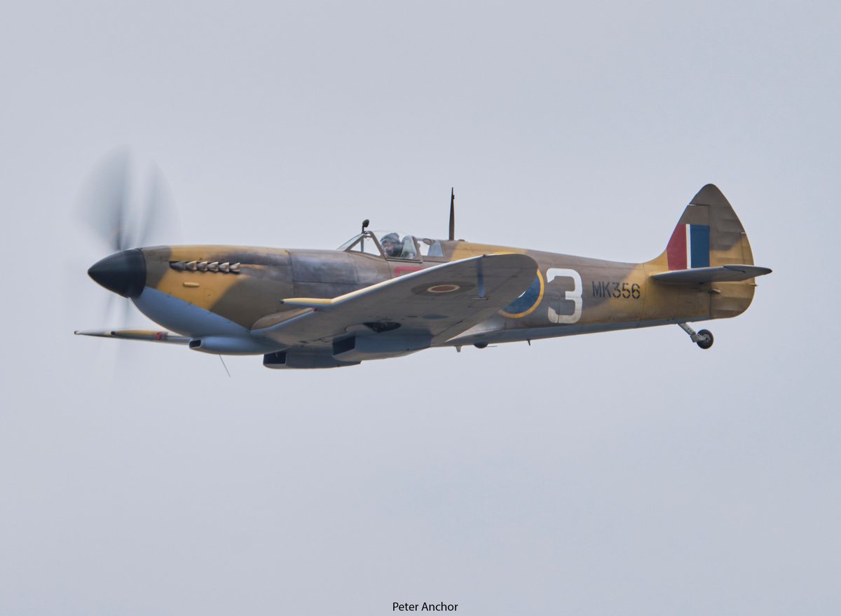 Spitfire MK356 at @IWMDuxford last weekend