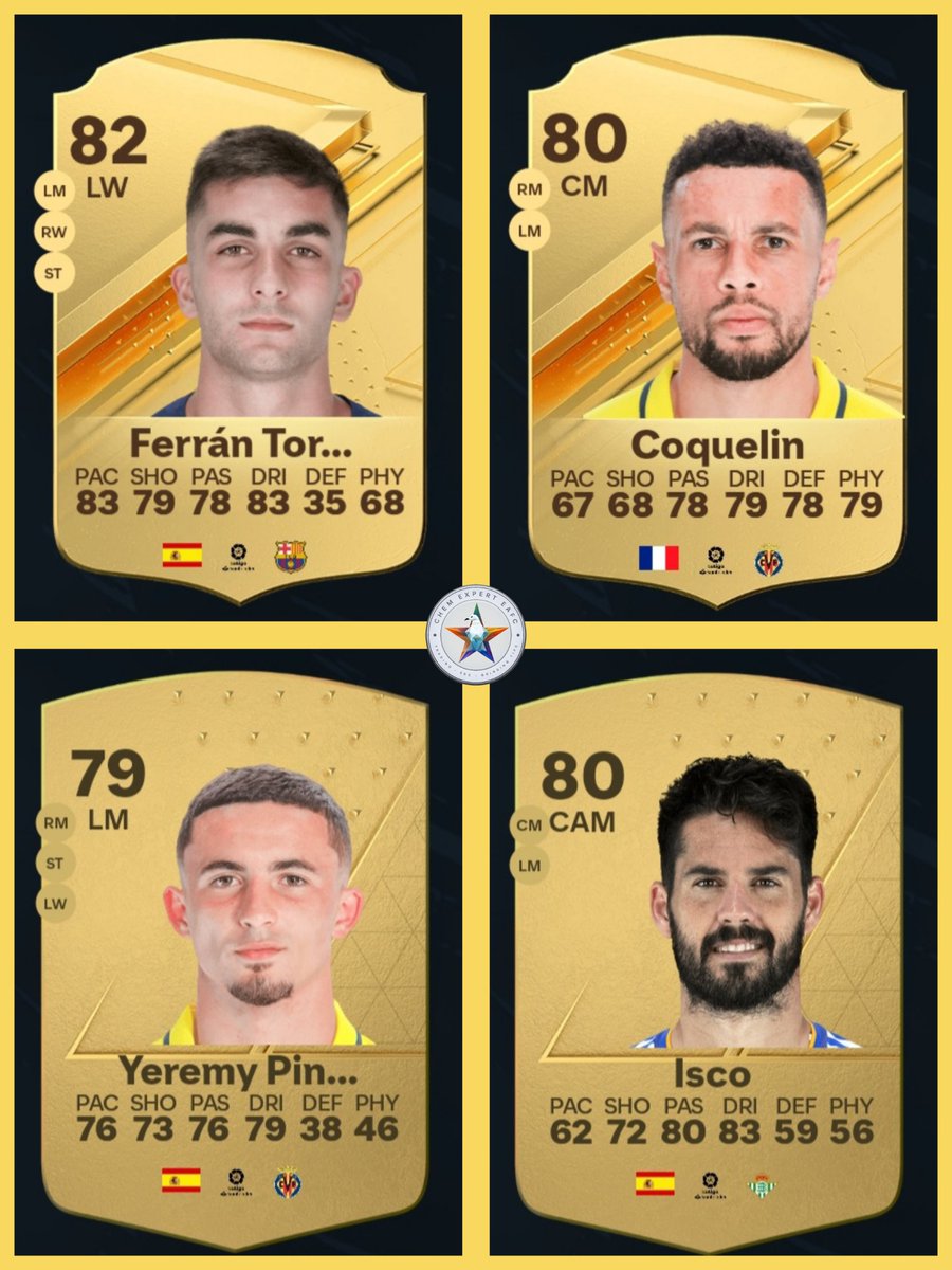 TradingEi's tweet photo. 💥Versatile Players - Part 3💥

Positional versatility is the key for SBC Building and Low Budget Trading in EA FC🗝

La Liga Examples⤵️

💚+🔁 for Part 4😎 https://t.co/KXAjOnGGj6