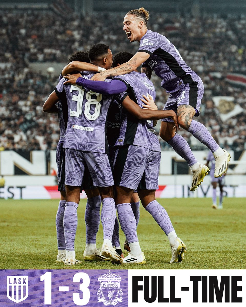 Up and running in the #UEL ✊🟣