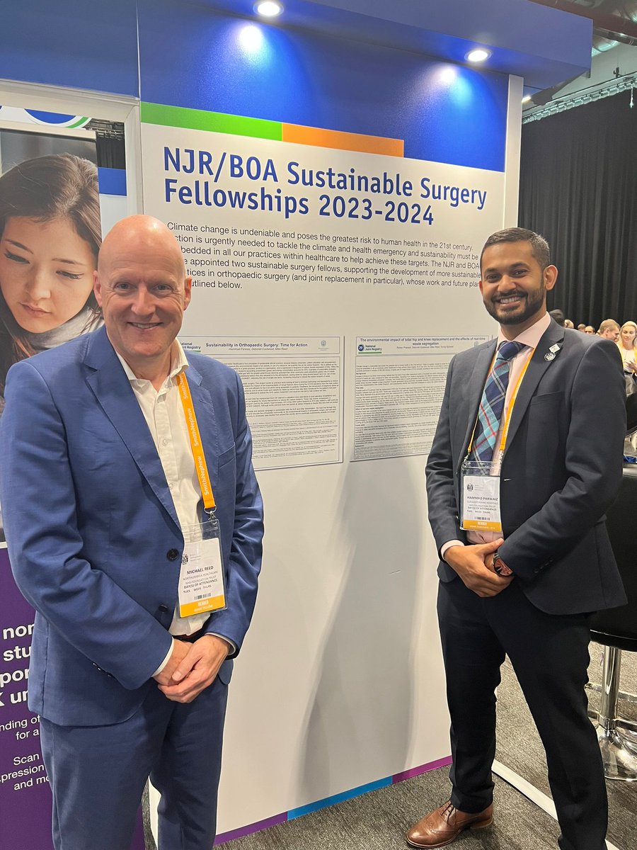 OrthopaedicsSOS's tweet photo. Check out our sustainability article in the 20th NJR annual report and find out the work the NJR are doing in the upcoming year on sustainability in orthopaedic surgery @JointRegistry @BritOrthopaedic
#BOAAC23 #orthotwitter #orthosos #Sustainability https://t.co/PVRk8VhPpZ