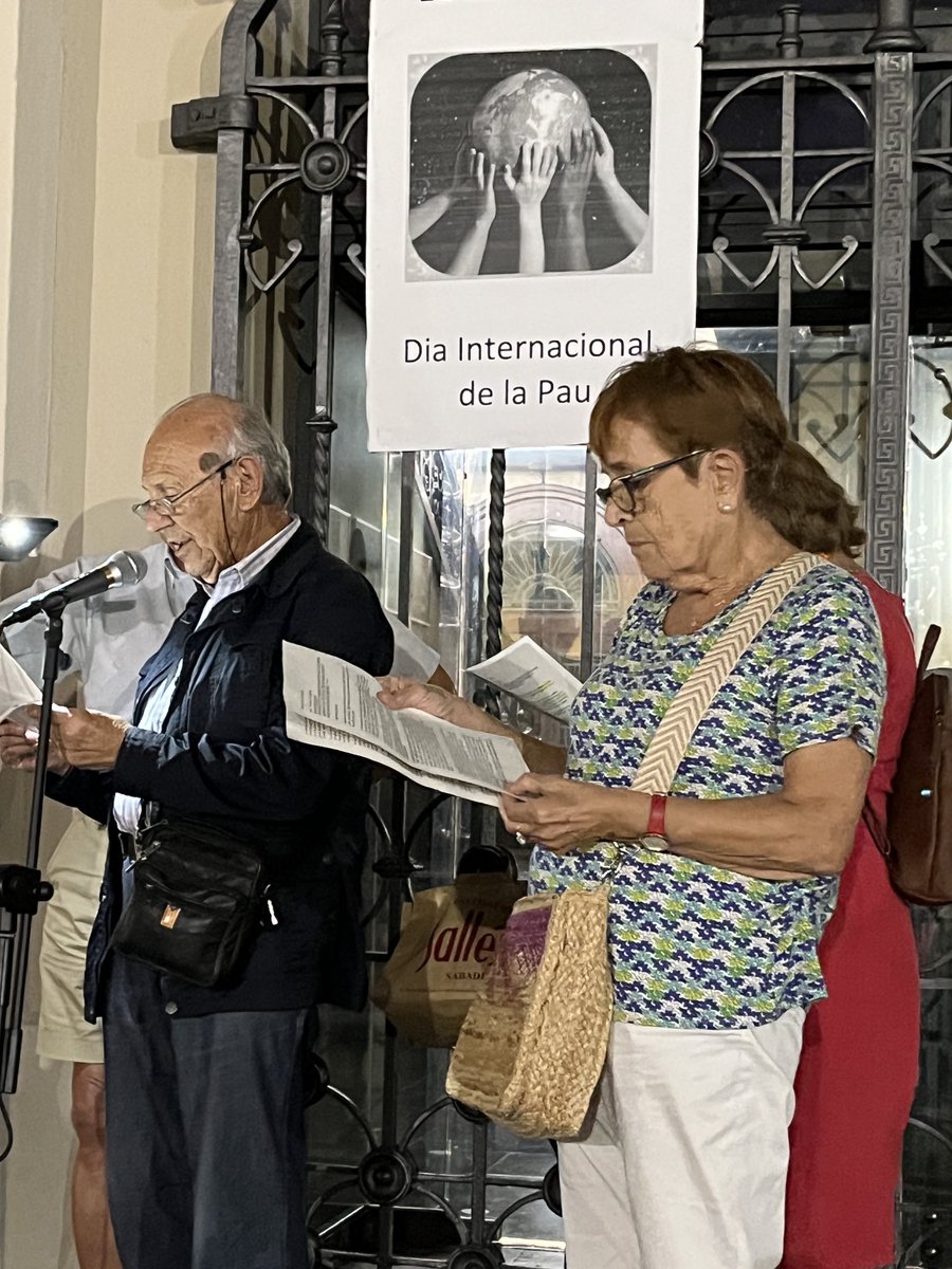 mirapersabadell's tweet photo. Dia Internacional de la Pau a Sabadell https://t.co/bvLY454i7N
