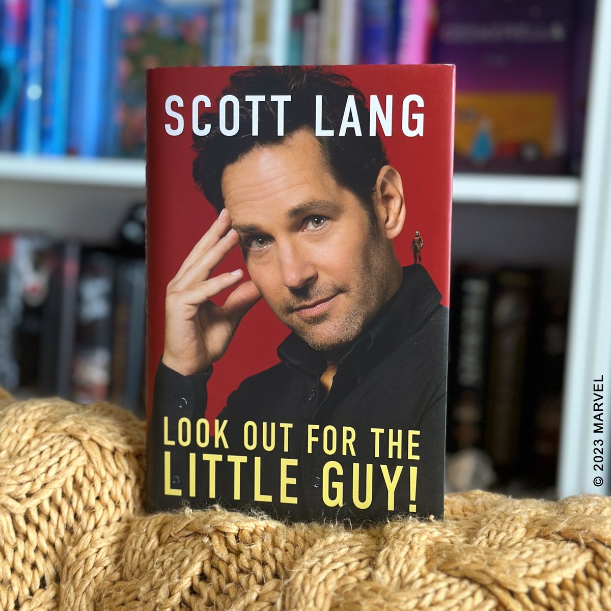 Hero. Avenger. Father. And now, published author. Scott Lang’s memoir, Look Out for the Little Guy, is available now: di.sn/60063gGGu