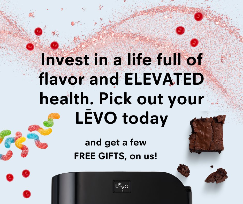 ‼️ #LEVOfam! Don't miss out on our epic FREE GIFTS available now and for a *limited time*! Treat yourself to the ultimate at-home herbal infusion experience and INVEST in your health and wellness! What better GIFT could you give yourself or someone you LOVE?! 🎁🍃 Get FREE…