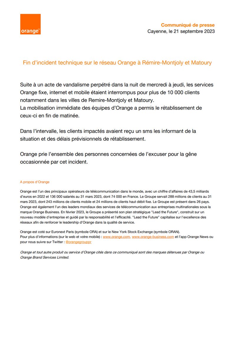 Orange Caraïbe tweet media