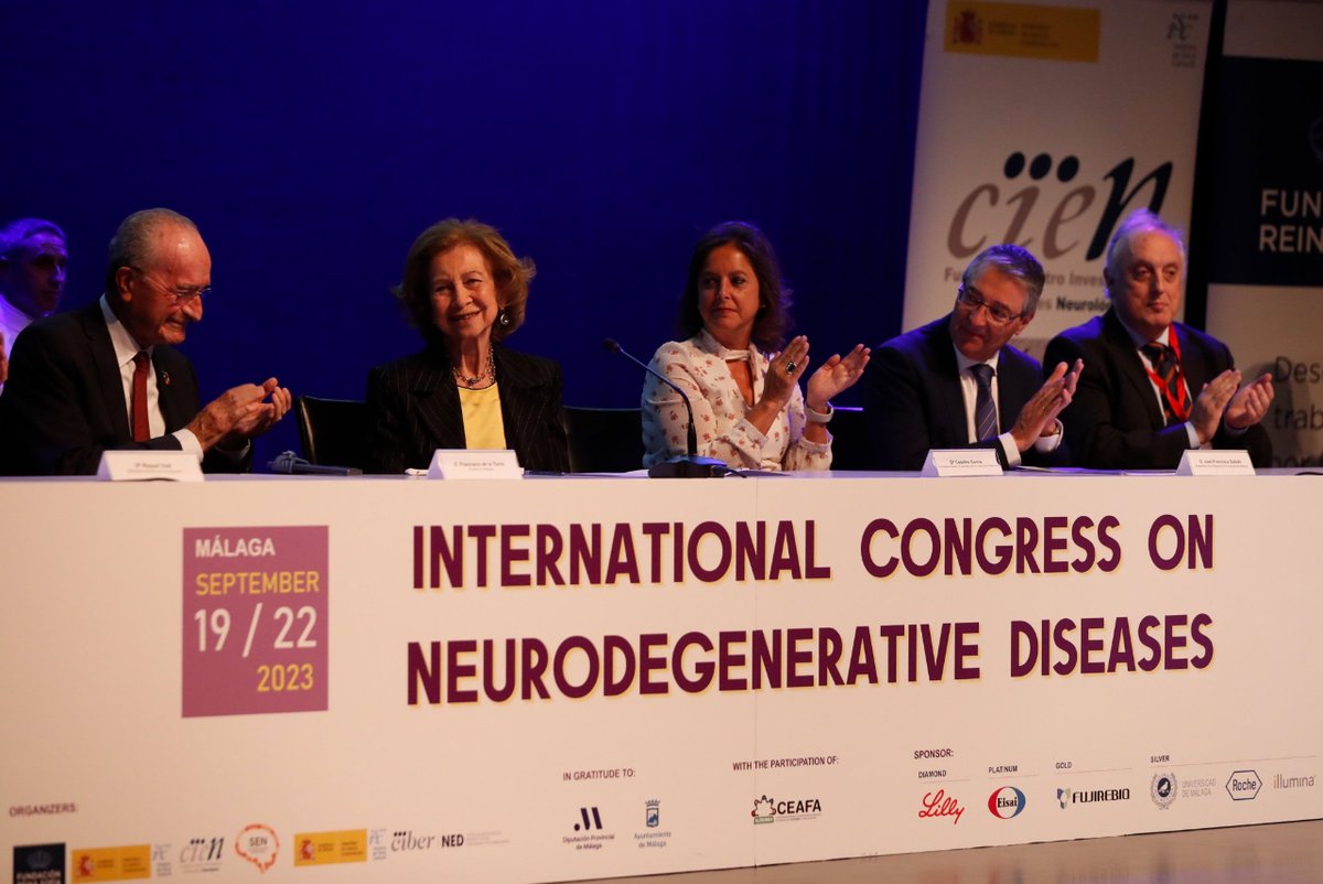 La Reina Sofía ha inaugurado esta mañana en Málaga el Congreso Internacional de Enfermedades Neurodegenerativas, coincidiendo con el #DíaMundialDelAlzheimer

#CiiiEN2023