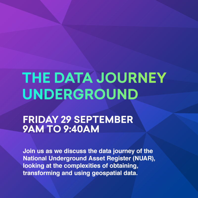 GeospatialC's tweet photo. #DataConnect23 is a week-long virtual event celebrating the power of data and it starts next week.

Data experts from across the public sector data community come together and we're hosting three sessions. 👋

Scroll through to find out more: 👇