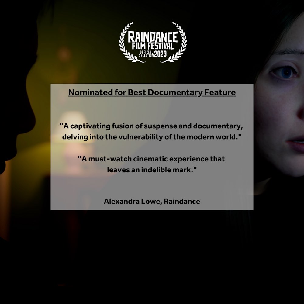 Thank you to @raindancefilmfestival and Alexandra Lowe for your kind words about ANOTHER BODY! #AnotherBody #Raindance2023