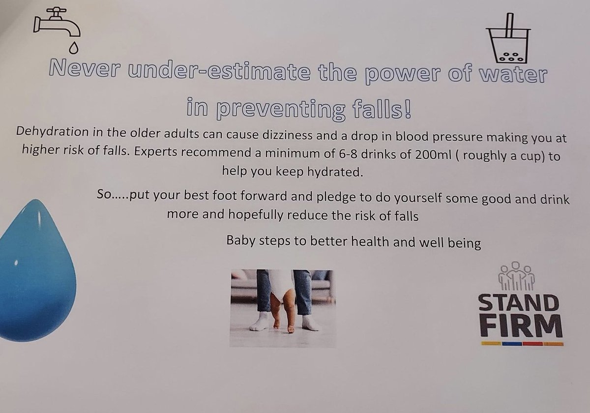 Day 4 - Thirsty Thursday! Some fabulous engagement from our community ward today with hydration BINGO ! #ActionOnFalls #FallsAwarenessWeek @falls_network @FranPlatts @leannebea @JoanneHodgkin @SFHFT