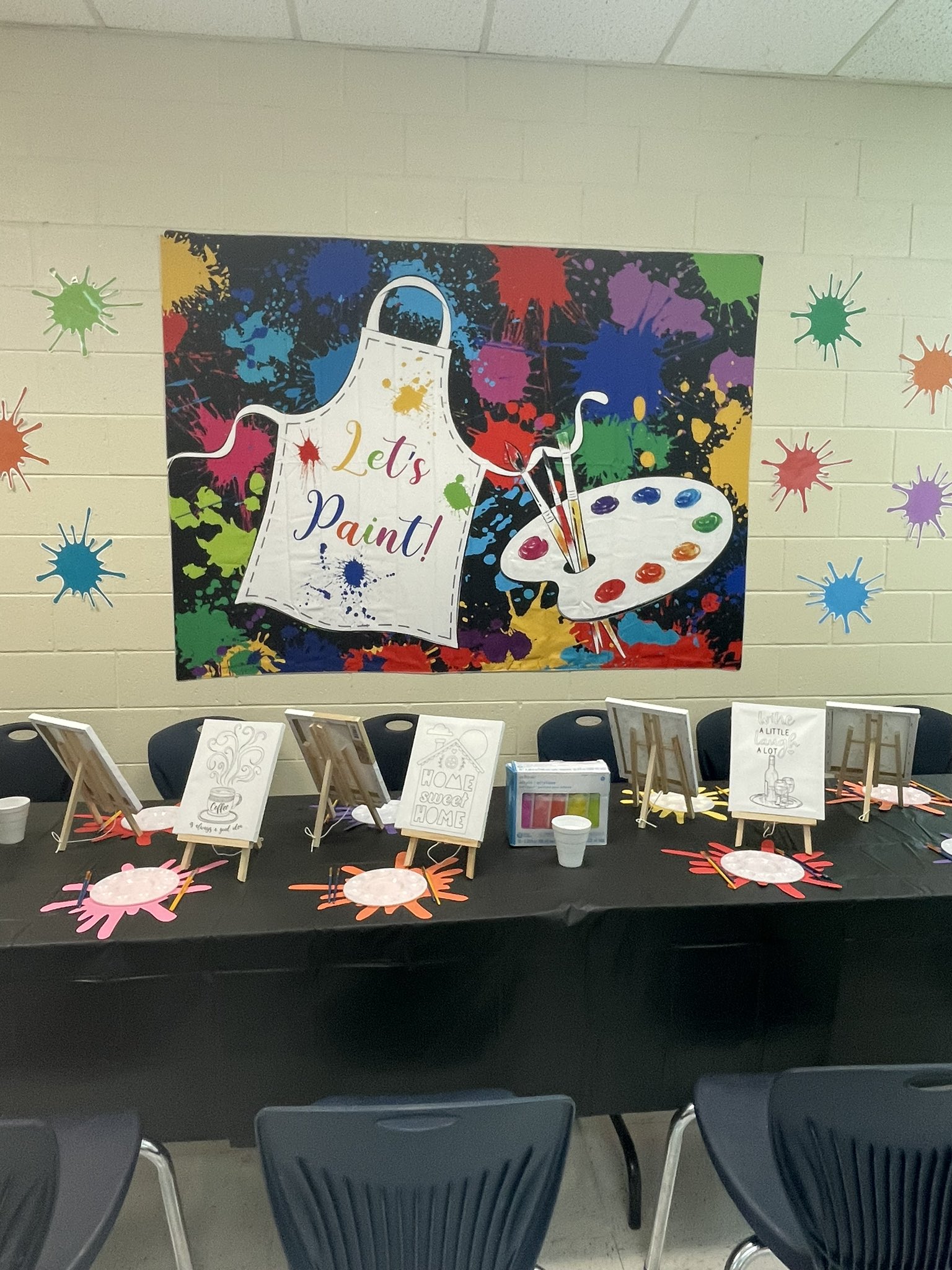 Chapel Hill Middle School on X: SEL time for teachers!! Stress-free painting  with a twist to promote self-care during the 6th grade meeting. #APRiley  #PrincipalSmith #ilovedcsd #pantherpride  / X