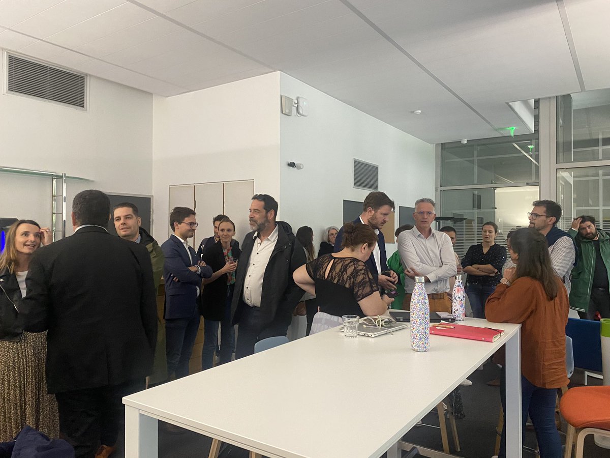 ADN Booster (@adn_booster) on Twitter photo #COSEL 🚀
Ce soir, on se retrouve chez #CICOuest à #Nantes aux côtés de nos partenaires pour sélectionner les #startups qui rejoindront la #PromoAutomne2023 🚀🍁
Un grand merci à Marlene Grinie et <a href="/carolinehottot/">Caroline Hottot</a> pour l'accueil 🙏
Restez connectés pour découvrir les lauréats ! #COSEL 🚀
Ce soir, on se retrouve chez #CICOuest à #Nantes aux côtés de nos partenaires pour sélectionner les #startups qui rejoindront la #PromoAutomne2023 🚀🍁
Un grand merci à Marlene Grinie et <a href="/carolinehottot/">Caroline Hottot</a> pour l'accueil 🙏
Restez connectés pour découvrir les lauréats !