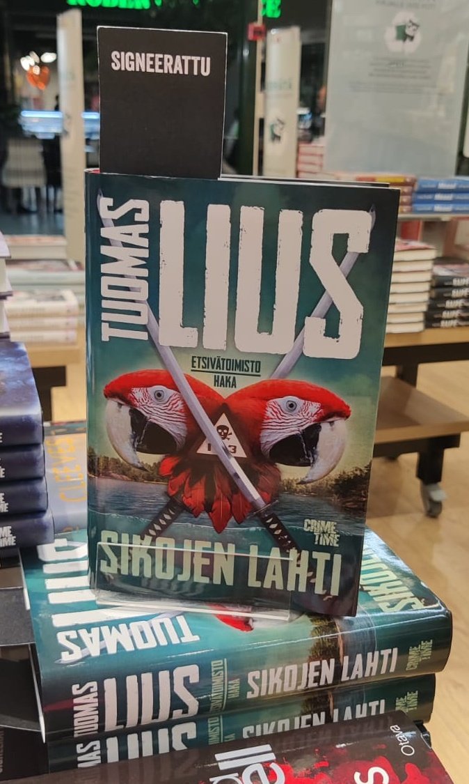 Dynaaminen voimakaksikko Noussair ja Pippurinen on taas täällä. Toivon viihdyttäviä lukuhetkiä! @DocendonKirjat @CrimeTime #ammattinakirjailija #kirjailijaelämää #markopippurinen