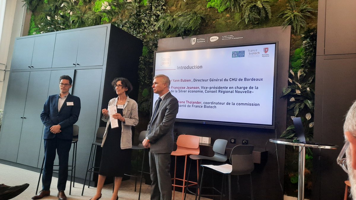 DGuilgot (@delphineguilgot) on Twitter photo Lancement du tiers lieux Station E-Santé avec <a href="/CHUBordeaux/">CHU de Bordeaux</a> <a href="/CHCoteBasque/">CH Côte Basque</a> <a href="/ch_perrens/">CH Charles Perrens</a> <a href="/CATIE_AQ/">CATIE</a> <a href="/UNITEC_Bdx/">UNITEC</a> <a href="/FranceBiotech/">France Biotech</a> <a href="/allis_na/">ALLIS-NA</a> L'occasion d'échanges constructifs autour des enjeux du #numérique en #santé : comment travailler avec les startup, développer les usages... Lancement du tiers lieux Station E-Santé avec <a href="/CHUBordeaux/">CHU de Bordeaux</a> <a href="/CHCoteBasque/">CH Côte Basque</a> <a href="/ch_perrens/">CH Charles Perrens</a> <a href="/CATIE_AQ/">CATIE</a> <a href="/UNITEC_Bdx/">UNITEC</a> <a href="/FranceBiotech/">France Biotech</a> <a href="/allis_na/">ALLIS-NA</a> L'occasion d'échanges constructifs autour des enjeux du #numérique en #santé : comment travailler avec les startup, développer les usages...
