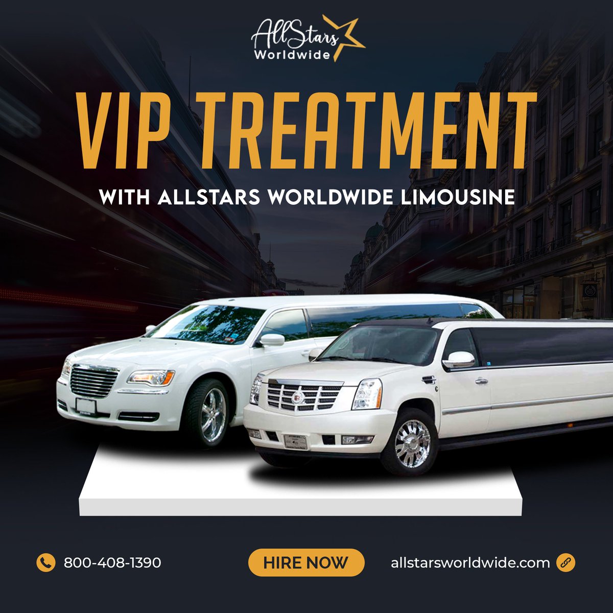 Experience the VIP treatment with AllStars Worldwide Limousine. Your satisfaction is our priority. 👑
#VIPTreatment
#SatisfactionGuaranteed 👑🚗