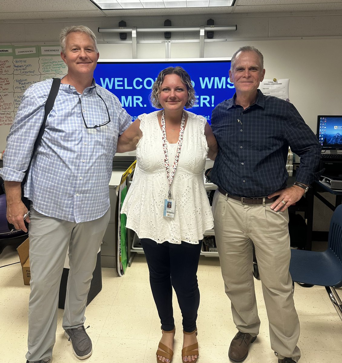 BusEdFun4U's tweet image. The WMS Yearbook Staff enjoyed seeing their cover come to life as the Josten’s Yearbook Cover Design Artist Bob Eyster worked his magic! Jason Baranowski helped the staff make big decisions &amp;amp; raised excitement for the 2024 WMS Yearbook! @BoykinBryan @ybkelevation #WnEverything