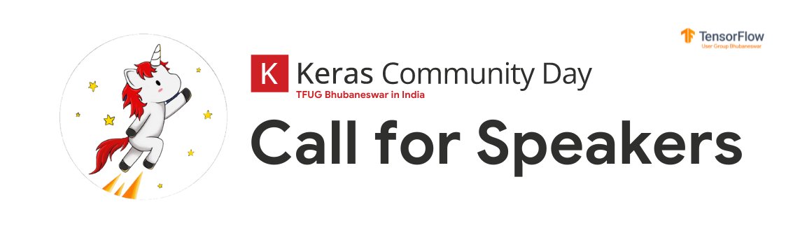 🎤 Calling experts & enthusiasts! Join us as a speaker at Keras Community Day Bhubaneswar.🔥💡 Submit here : tfugbbsr.github.io/cfs #KerasCommunityDay #TFUGBBSR #KerasDay #GDGBhubaneswar #GDGCloudBhubaneswar #AI @gdgbbsr @GDGIndia @TFUGIndia @GoogleDevsIN