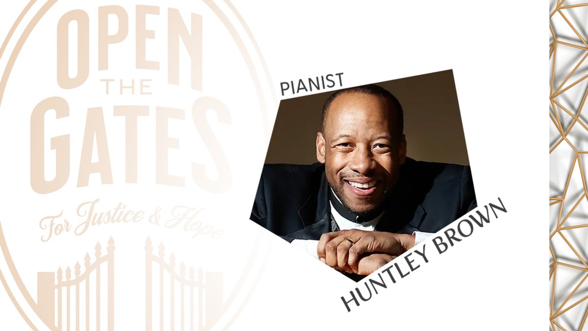 🎹 We're honored to have the incredible <a href="/HuntleyBrown2/">Huntley Brown</a> gracing the stage at the Open the Gates Gala. Prepare to be amazed by his musical talents as we come together for a night of impact and inspiration. administerjustice.org/openthegates #HuntleyBrown #MusicWithPurpose