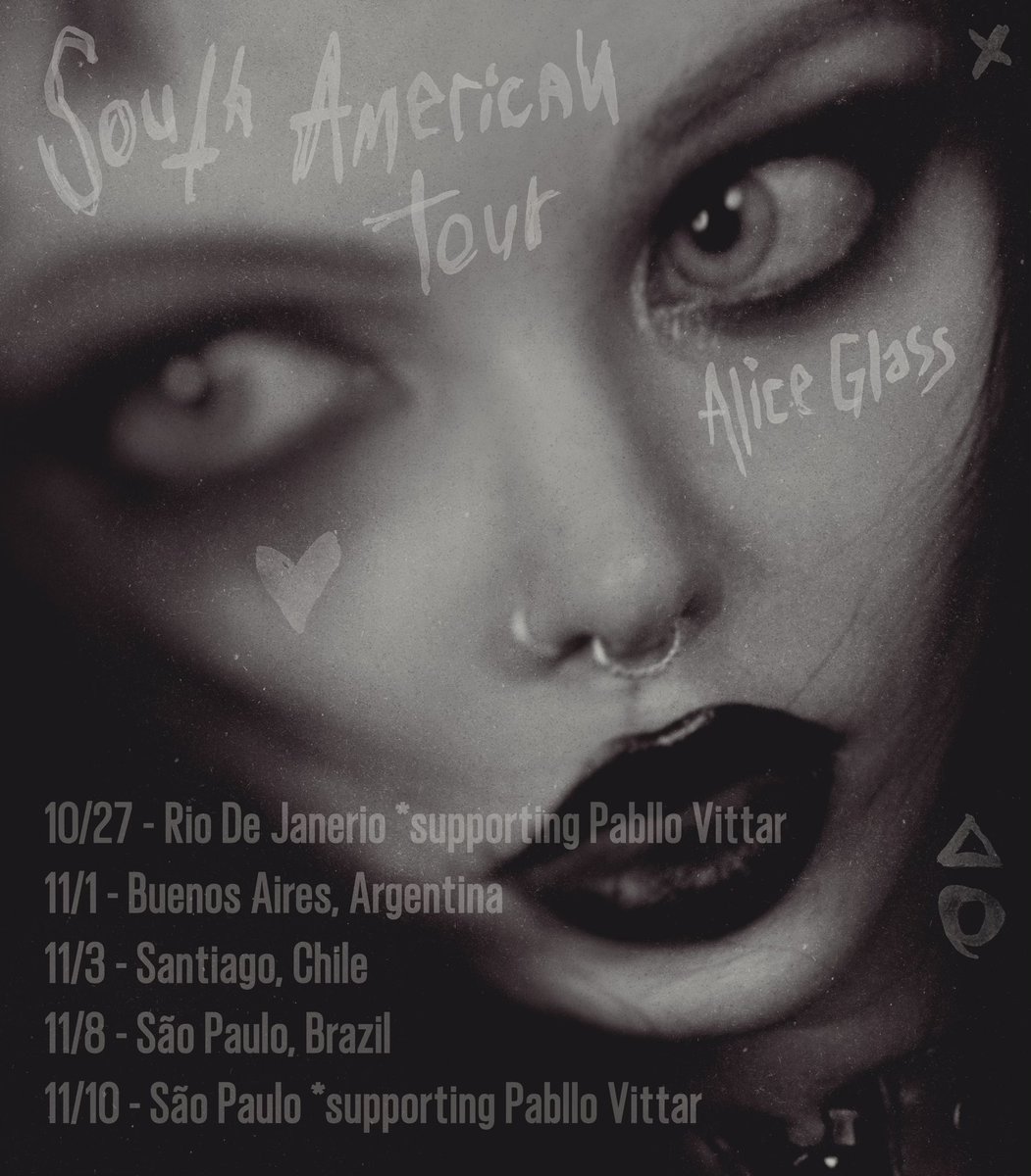 ⛓️🖤 Spooky season in South America 🖤⛓️ Link in bio for tickets. Sāo Paulo on sale Monday 9/25 🐇