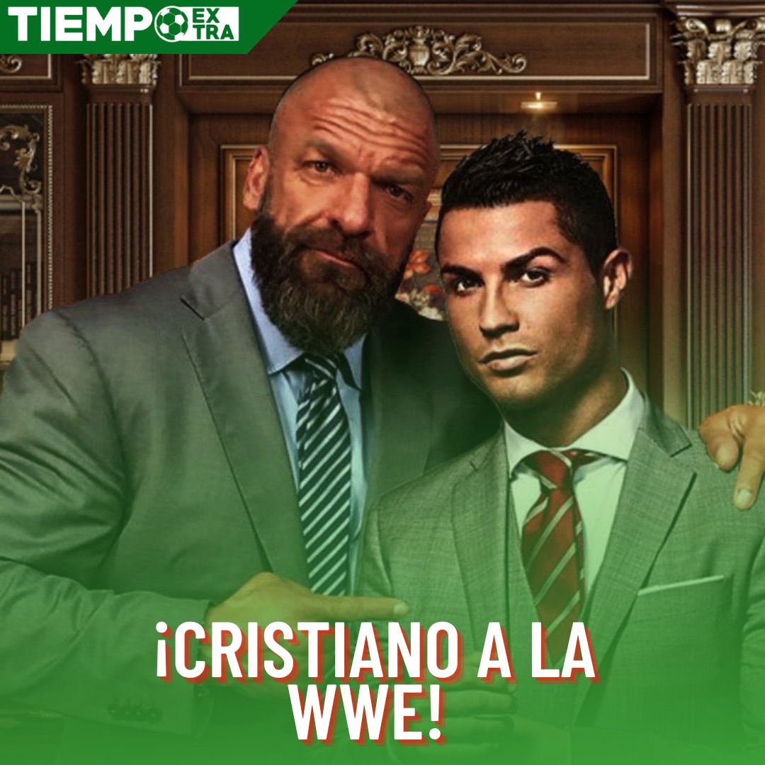 TiempoExtraOff's tweet photo. ¡CRISTIANO A LA WWE! 👀

WWE hará el “Crown Jewel” en Arabia Saudita. La federacion y país quienes tienen acuerdos desde 2018 quieren que Cristiano sea embajador y la cara principal del evento junto con “La Roca” y John Cena. CR7 lo puede todo. 🔥

@luistrejorrr https://t.co/9YtuQYb7L3