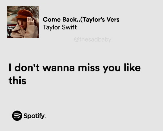 thesadbaby's tweet photo. taylor swift always hits hard.. https://t.co/93jJpaPm38