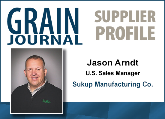 GrainFeedEquip's tweet photo. Jason Arndt, U.S. Sales Manager, Sukup Mfg. Co., has been with the company for 26 years. He enjoys spending time with family, slow-pitch softball, and golf. Read his @grain_journal Supplier Profile here → https://t.co/mwcObOkeX1 https://t.co/LEv16mAKOn