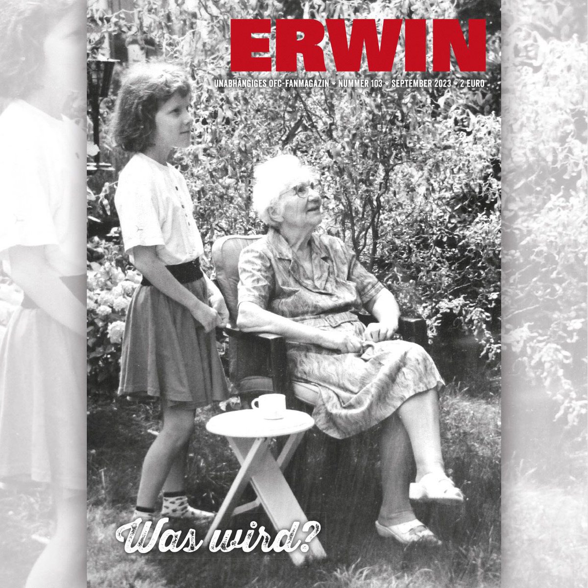 ERWIN 103 kommt! In den vier Monaten seit ERWIN 102 ist auf Biebers Höhen so viel passiert, das würde sogar RB Leipzig zum Traditionsverein machen. Das neue Heft führt uns das ganze Chaos nochmal vor Augen und blickt hoffnungsvoll in die Zukunft. Schauen wir mal. Was wird?