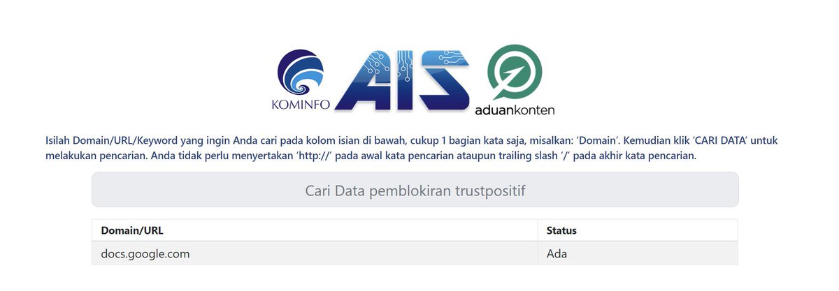 originimayo's tweet image. oi @kemkominfo ,, lu napa ngeblokir google docs dah