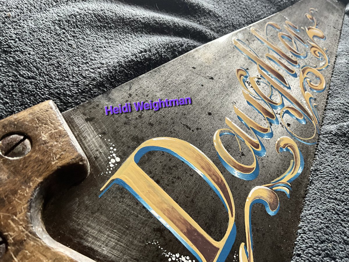 ArtyPigasso's tweet image. Still here.. Still signwriting #signwriting #signwriter #lettering #memories #art #saws