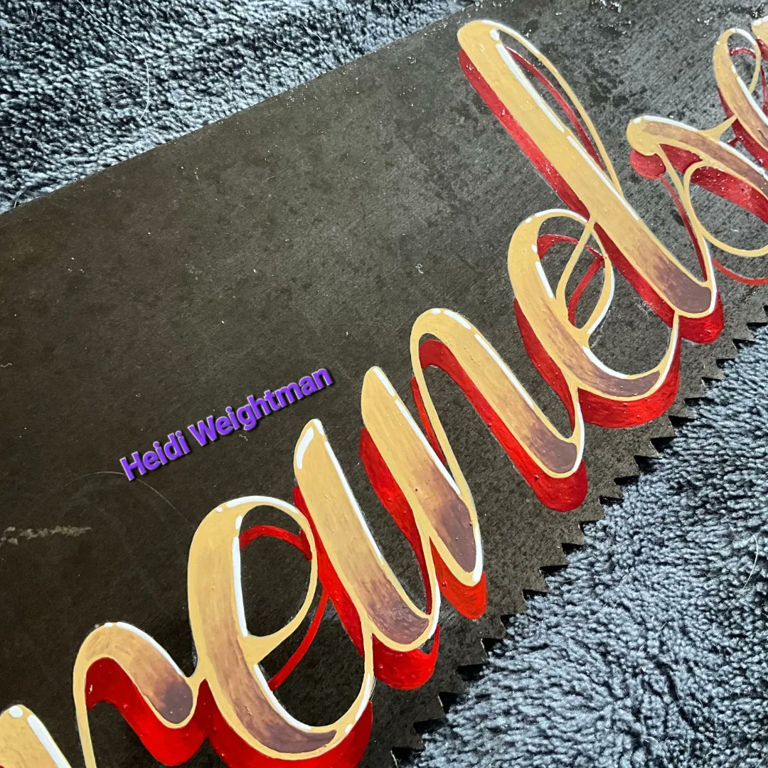 ArtyPigasso's tweet image. Still here.. Still signwriting #signwriting #signwriter #lettering #memories #art #saws