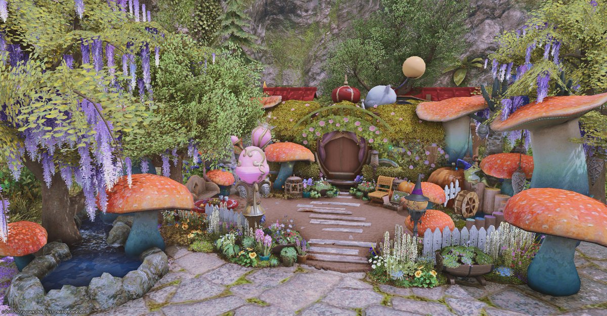 atupazechunpaku's tweet photo. 🍄🍄
#無人島ハウジング
#FF14ハウジング https://t.co/mwijuEm5wL