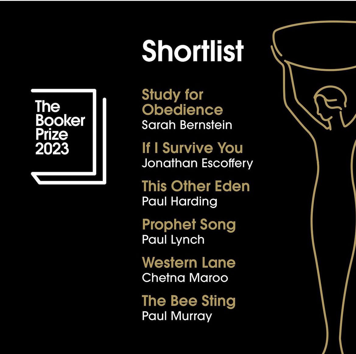 There are more men named Paul than women on the Booker Prize shortlist