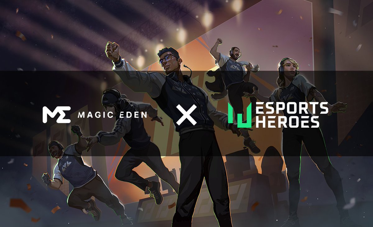 Esports Heroes (@esportsheroesgg) on Twitter photo We’re excited to announce that we’re partnering with <a href="/MagicEden/">Magic Eden 🪄</a> to exclusively host the latest edition of our OG Heroes early access program, introducing the OG Heroes Genesis series on October 2nd! 🔥
👉 magiceden.io/launchpad/poly…
Just as our existing Challenger series, OG Heroes We’re excited to announce that we’re partnering with <a href="/MagicEden/">Magic Eden 🪄</a> to exclusively host the latest edition of our OG Heroes early access program, introducing the OG Heroes Genesis series on October 2nd! 🔥
👉 magiceden.io/launchpad/poly…
Just as our existing Challenger series, OG Heroes