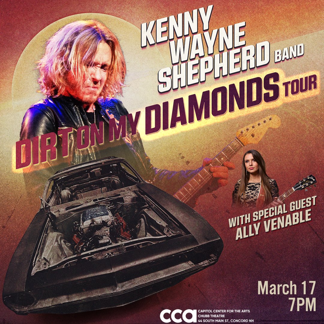 ON SALE NOW! Grammy-nominated, multi-platinum #blues bandleader @KWShepherd is at the #ChubbTheatre on 3/17! #Texasbluesrock singer/songwriter & guitarist extraordinaire @allyvenableband to start! #ccanh Tix! ccanh.com/show/kenny-way… Vendor support by #InfiniteHealthChiropractic