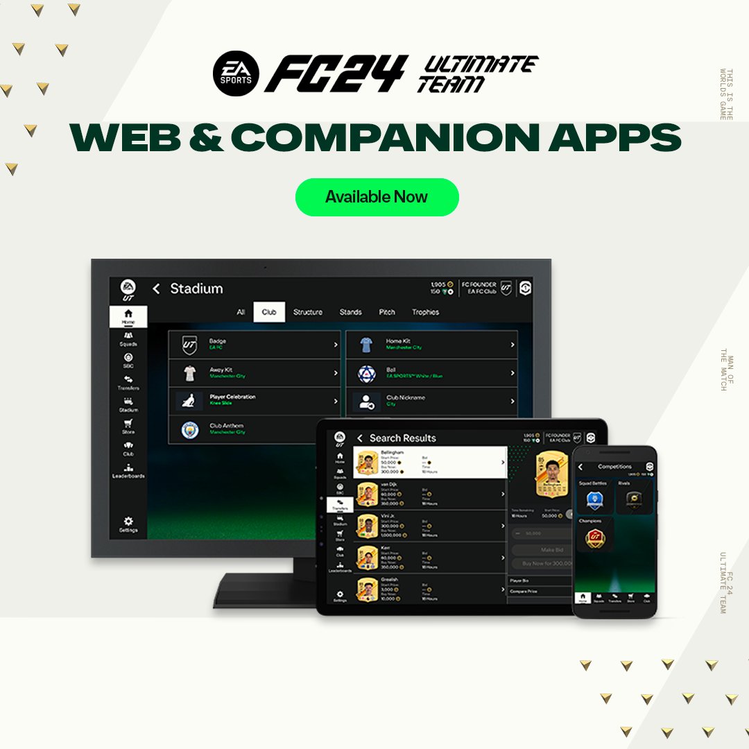 EA Sports FC 24 Web App Out Now