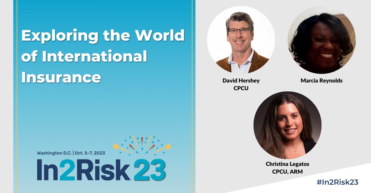 Curious about how to build a cohesive and successful international program in a rapidly changing global environment? We have the tools for you in this #In2Risk23 session! Sign up now and view the full agenda here: bit.ly/3prjgw6